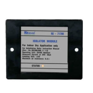 Ravel 24 VDC Black Analogue Addressable Isolator Module RE-717MI