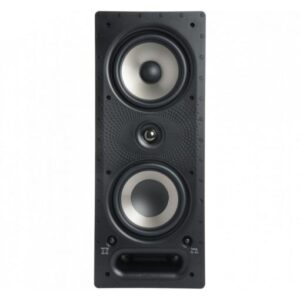 Polk Audio 265Rt(Ea) 200 Watt in-Wall Speaker (Black) - Wired