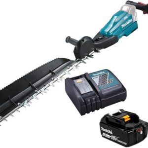Makita DUH754SRT 18V Li-ion LXT 75cm Brushless Hedge Trimmer Complete with 1 x 5.0 Ah Battery and Charger