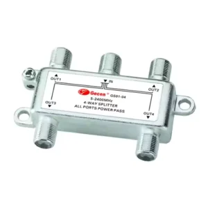 Gecen SAT Splitter 5-2400MHz 2 Way GS01-02 for Satellite TV