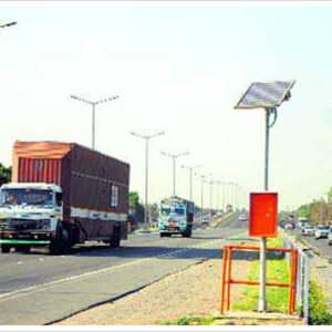 Solar Powered Highway Emergency Call Box