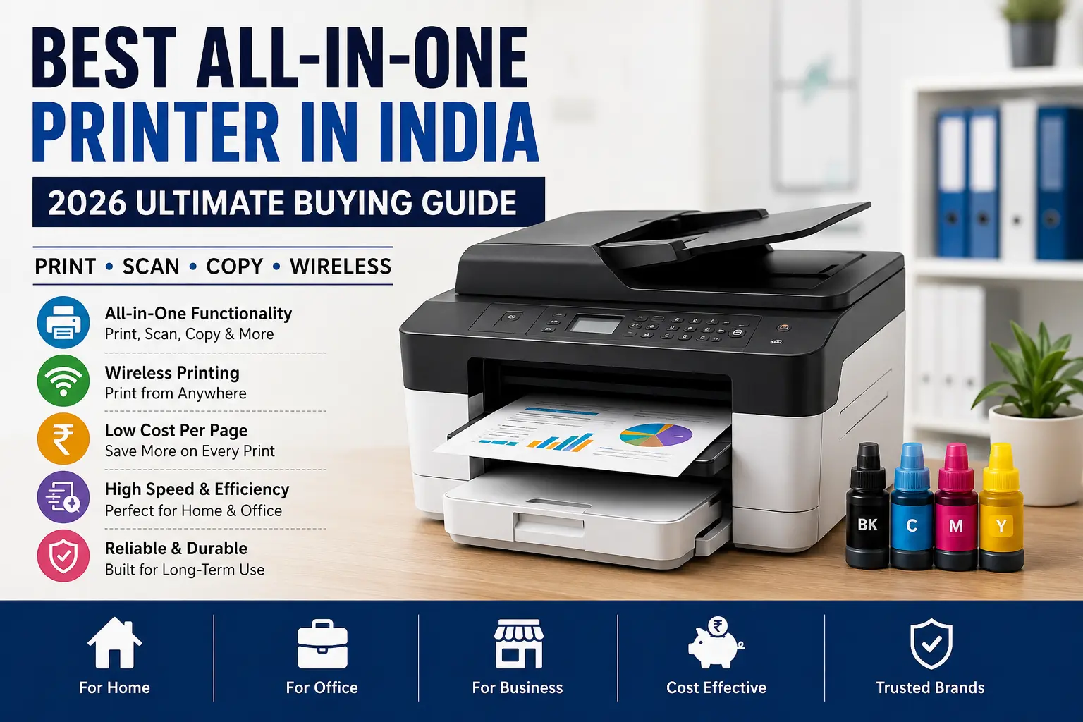 Best All-in-One Printer for Home & Office in India (2026 Guide)