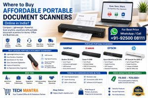 Where to Buy Affordable Portable Document Scanners Online in India?