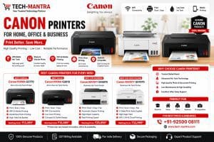 Canon Printers in India (2026): Best PIXMA & MAXIFY Models, Price & Buying Guide