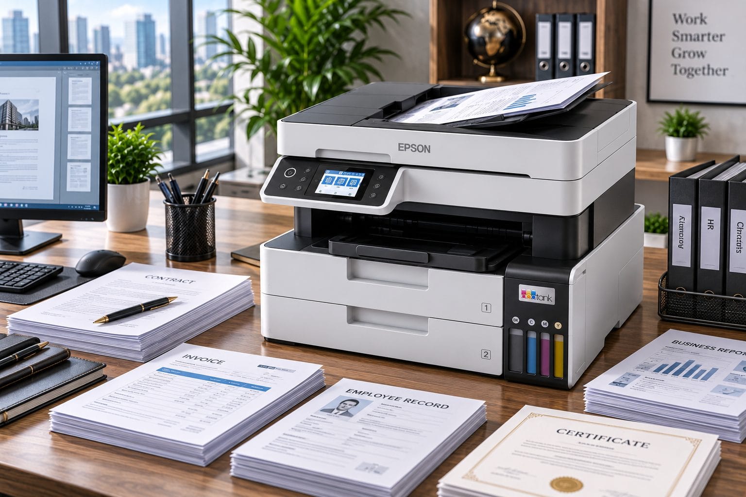 Epson L6460 50 Sheet ADF Scan Copy Office Workflow