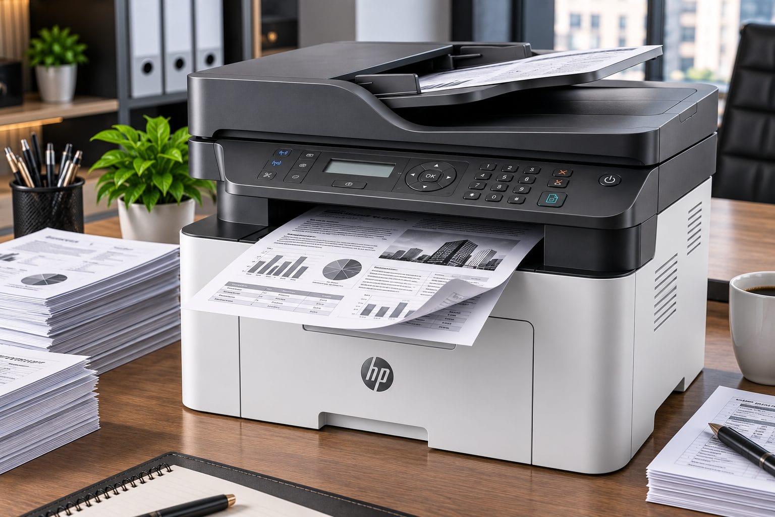 HP Laser MFP 1188fnw Automatic Duplex Business Printing
