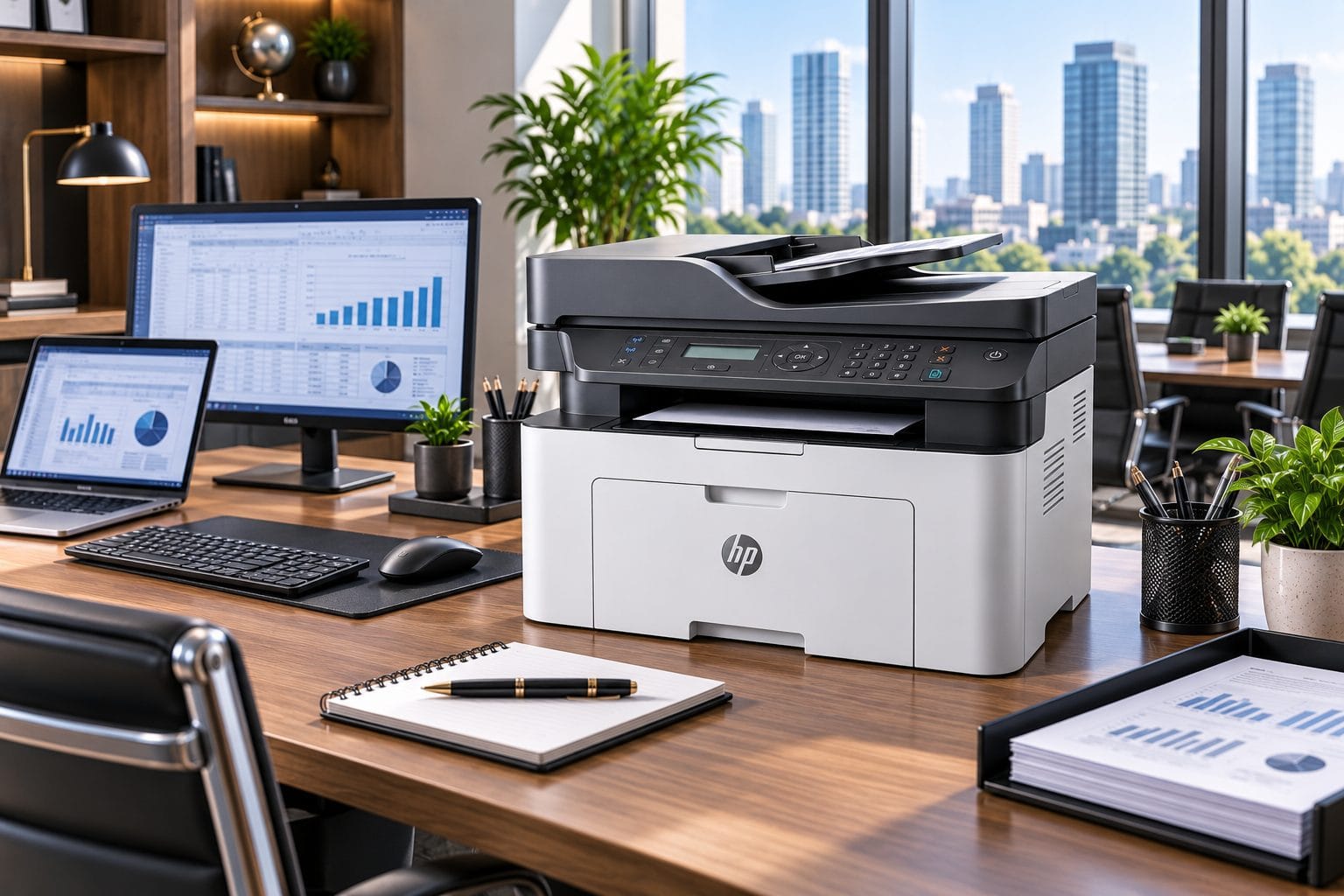 HP Laser MFP 1188fnw Modern Business Office Design