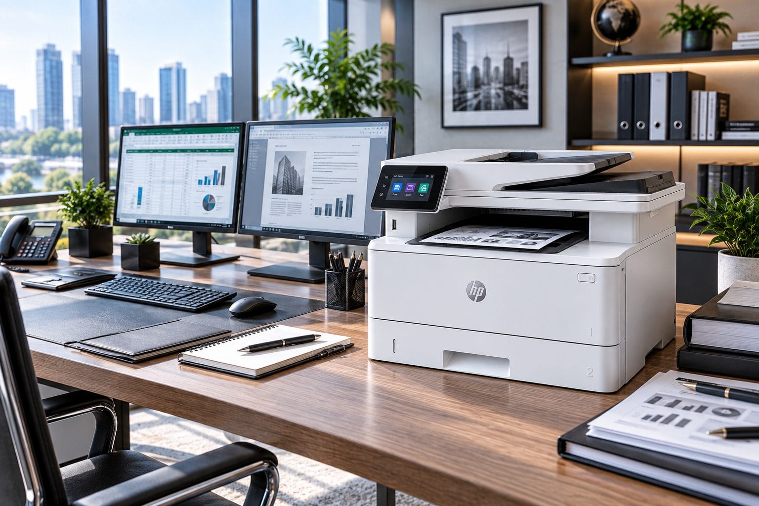 HP LaserJet Pro MFP 4104dw Modern Office Design