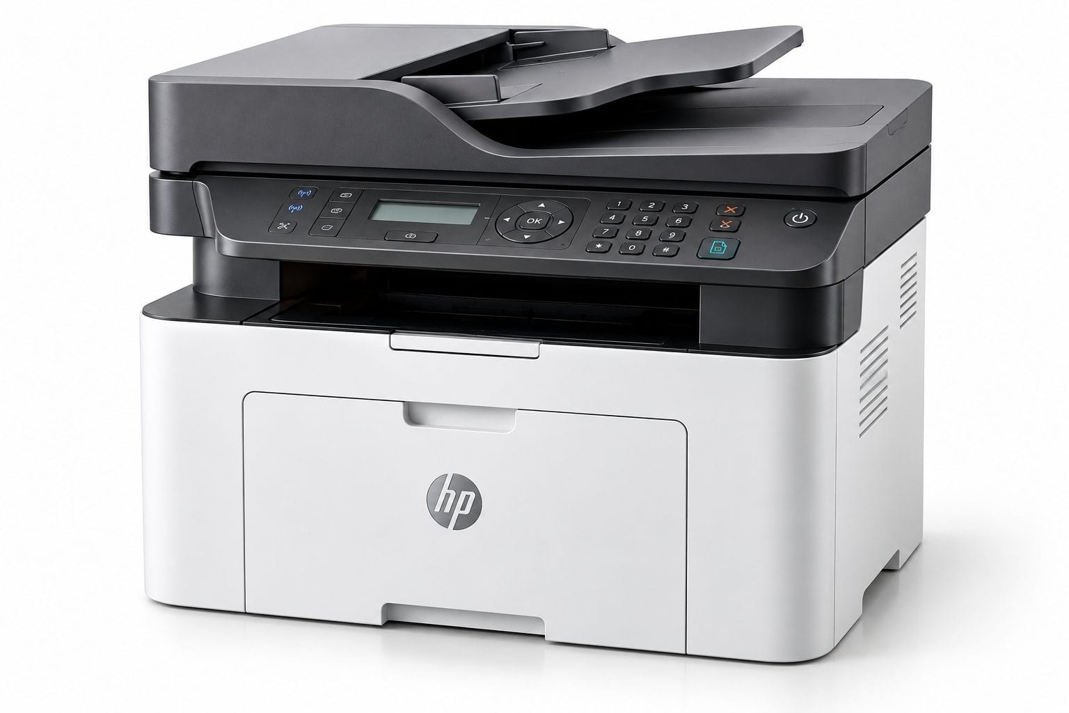 HP Laser MFP 1188fnw Wireless Duplex Mono Laser Printer Front View