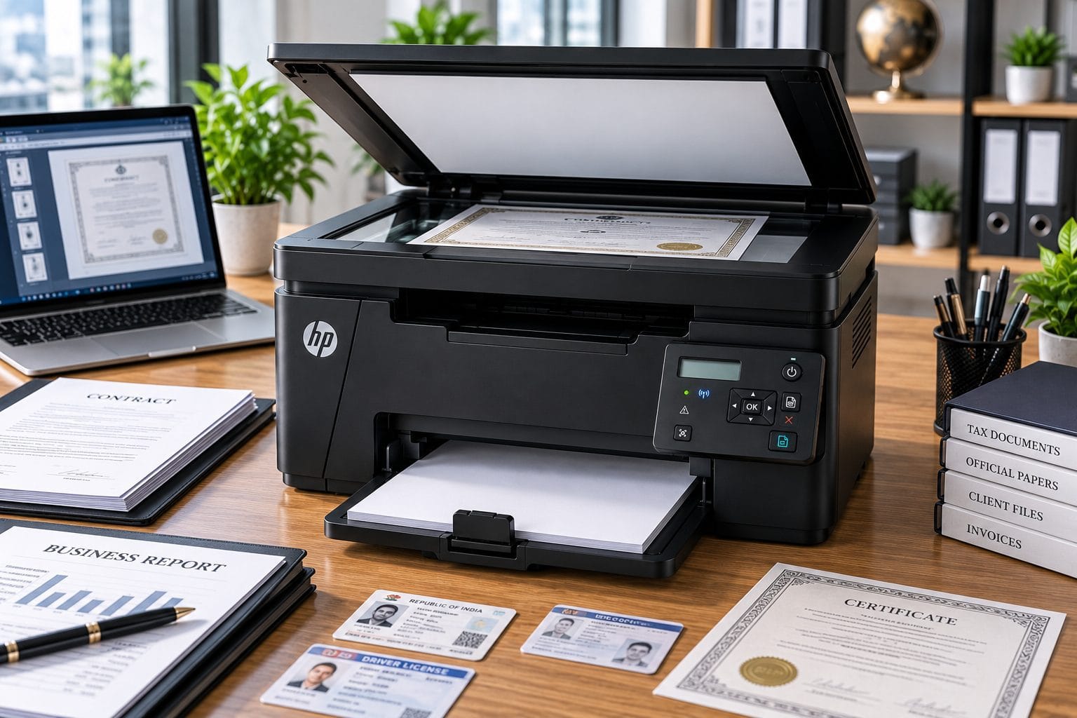 HP LaserJet Pro MFP M126NW Plus Print Scan Copy Function
