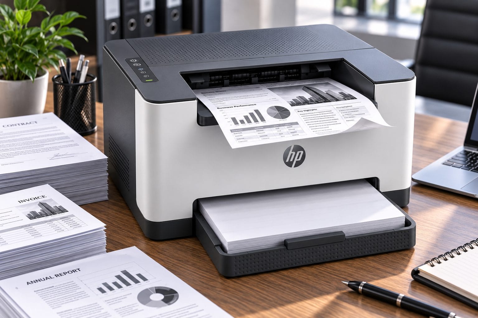 HP LaserJet M208dw Automatic Duplex Business Printing