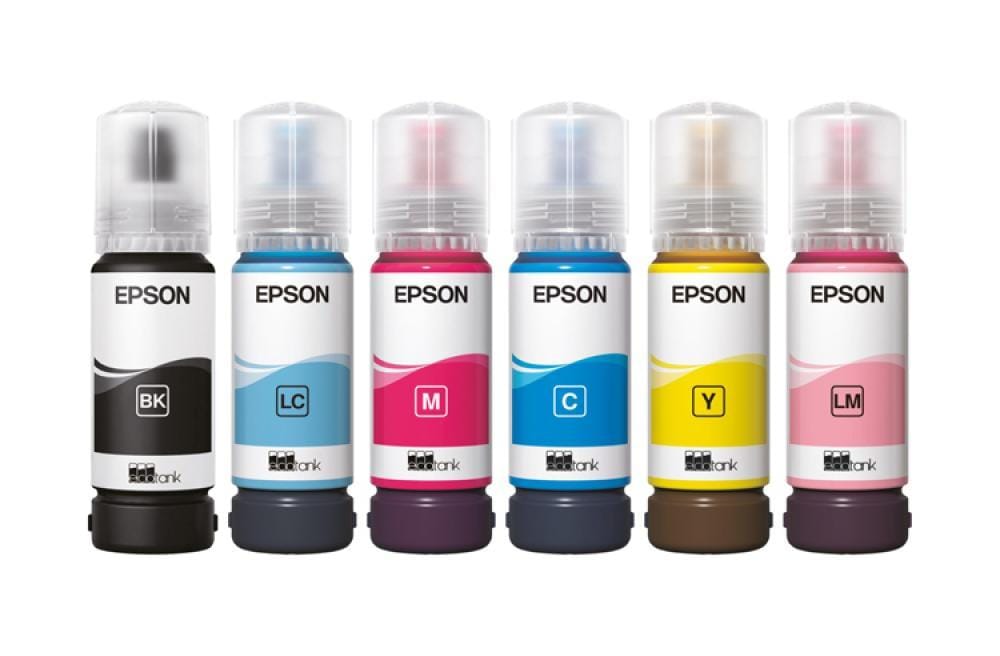 Epson L8050 Genuine 6 Color Ink Bottles