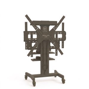 Arrow Sign 125PR Movable Display Stand for 65 to 98 Inch Interactive Flat Panels