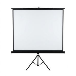 C-Lite 84 Inch Tripod Projector Screen for Home, Office & Classroom Presentations